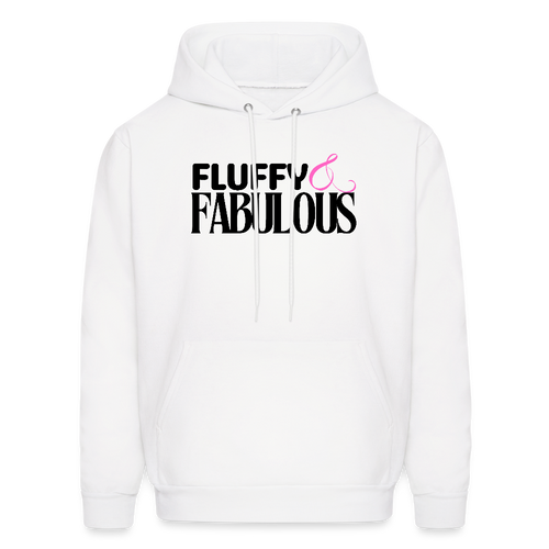 Fluffy & Fabulous Hoodie - White - white