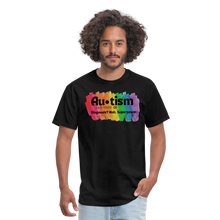 Load image into Gallery viewer, Autism Diagnosis Unisex T-Shirt - Black - black