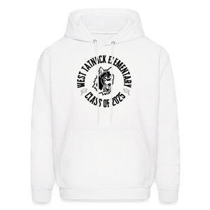 West Tatnuck Elementary Adult Hoodie 057 - white