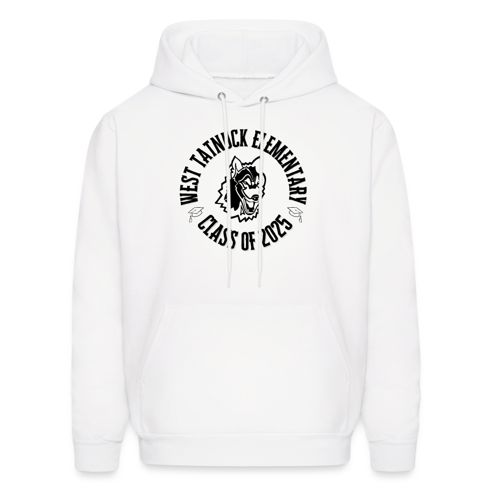 West Tatnuck Elementary Adult Hoodie 057 - white