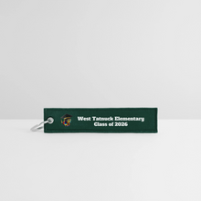 Load image into Gallery viewer, G009 WT Graduation Keychain - hunter green