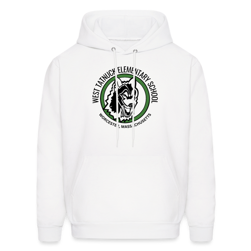 West Tatnuck Elementary Adult Hoodie 056 - white