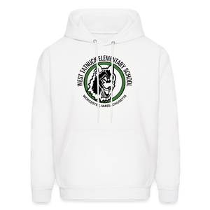 West Tatnuck Elementary Adult Hoodie 056 - white