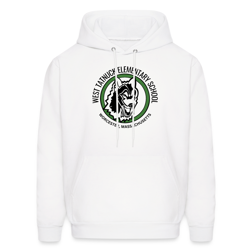 West Tatnuck Elementary Adult Hoodie 056 - white