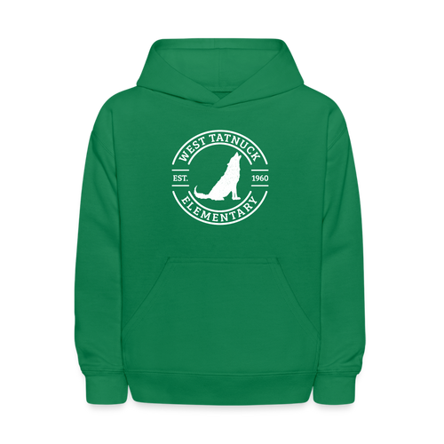 West Tatnuck Elementary Kids Hoodie 065 - kelly green