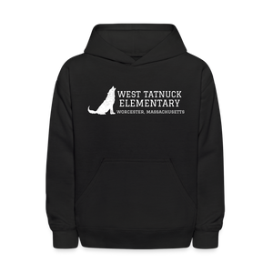 West Tatnuck Elementary Kids Hoodie 066 - black