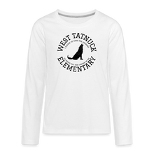 Load image into Gallery viewer, West Tatnuck Elementary KIDS Long Sleeve 038 - white