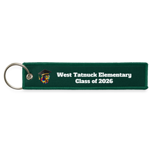Load image into Gallery viewer, G009 WT Graduation Keychain - hunter green