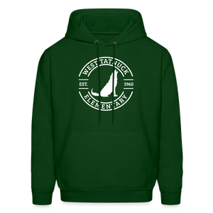 West Tatnuck Elementary Adult Hoodie - 053 - forest green