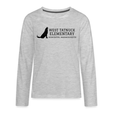 Load image into Gallery viewer, West Tatnuck Elementary KIDS Long Sleeve 037 - heather gray