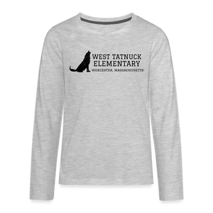 West Tatnuck Elementary KIDS Long Sleeve 037 - heather gray