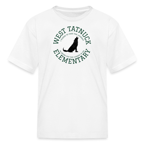 West Tatnuck Elementary KIDS T-Shirt 027 - white