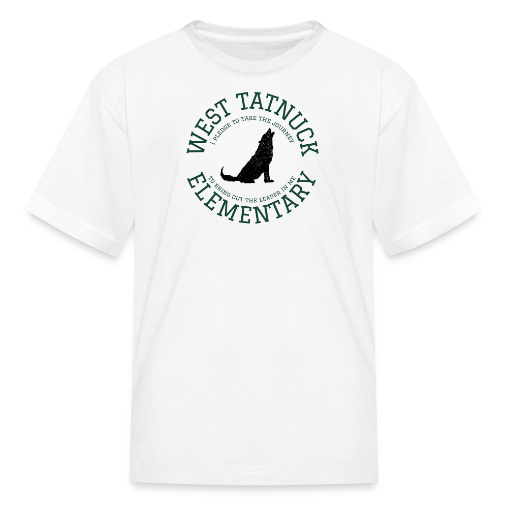 West Tatnuck Elementary KIDS T-Shirt 027 - white