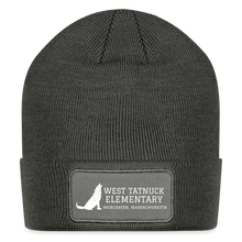 Load image into Gallery viewer, West Tatnuck Elementary Adult Beanie 079 - charcoal grey