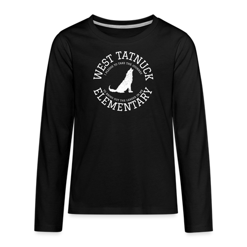 West Tatnuck Elementary KIDS Long Sleeve 048 - black