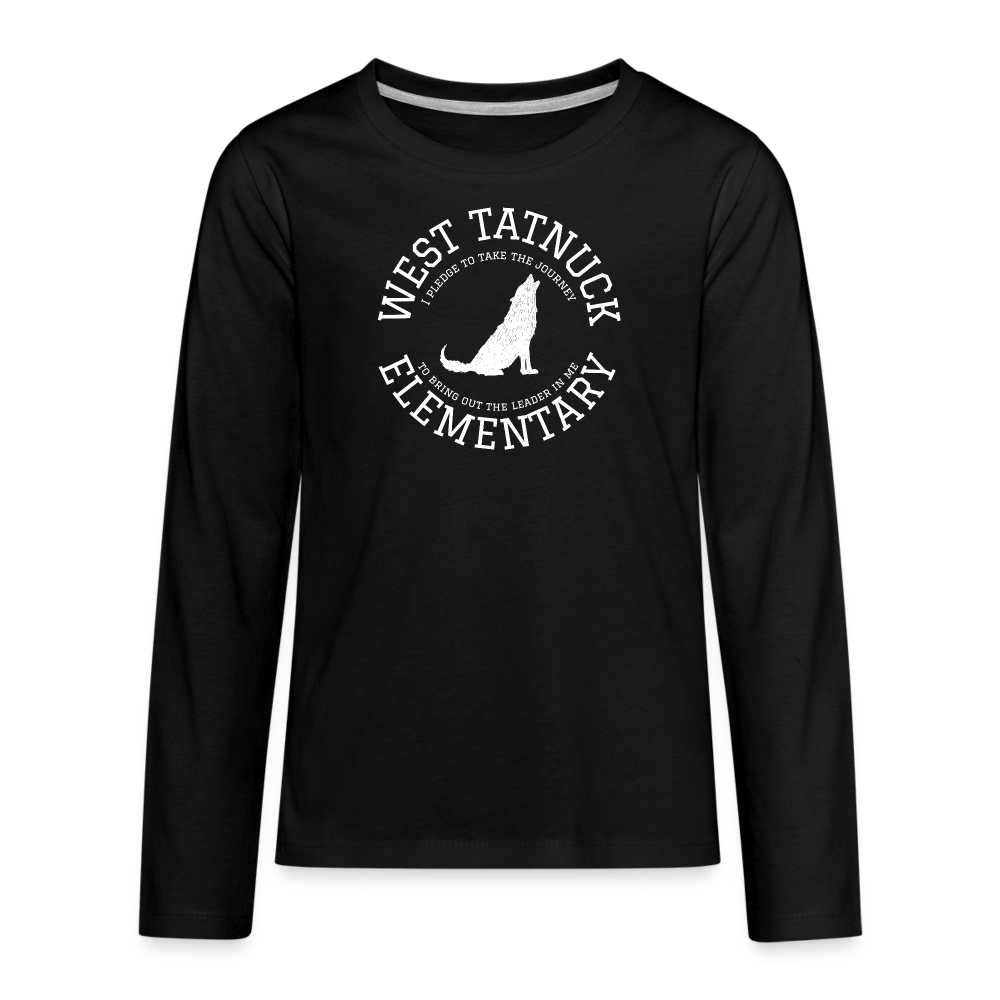 West Tatnuck Elementary KIDS Long Sleeve 048 - black