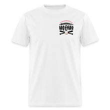 Load image into Gallery viewer, Baseball Mom 2 Customizable Unisex T-Shirt Black - white