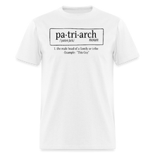 Load image into Gallery viewer, Patriarch Unisex T-Shirt - White - white