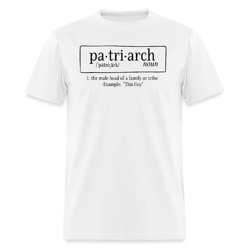 Patriarch Unisex T-Shirt - White - white