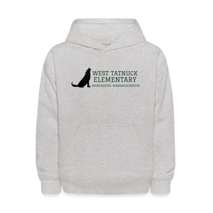 West Tatnuck Elementary Kids Hoodie 064 - heather gray