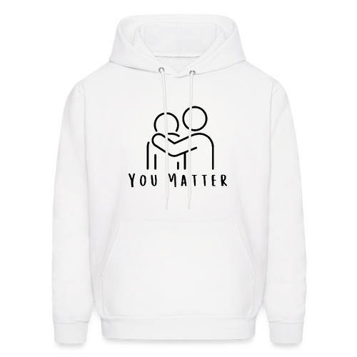 You Matter Hoodie White - white