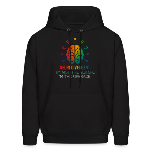 Neurodivergent Hoodie - Black - black