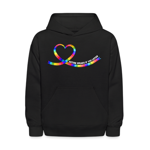 Autism Speaks KIDS Hoodie - Black - black