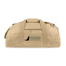 Load image into Gallery viewer, West Tatnuck Elementary Duffel Bag 087 - beige