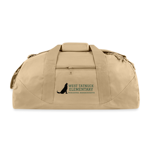 West Tatnuck Elementary Duffel Bag 087 - beige