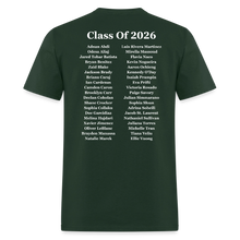 Load image into Gallery viewer, G001 WT Graduation Shirt 2026 With Names - forest green