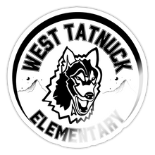 Load image into Gallery viewer, West Tatnuck Elementary Sticker 097 - white glossy