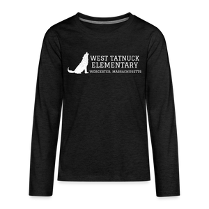 West Tatnuck Elementary KIDS Long Sleeve 042 - charcoal grey