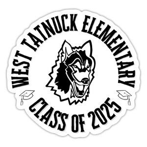 West Tatnuck Elementary Sticker - white matte