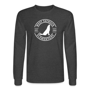 West Tatnuck Elementary Long Sleeve - 017 - heather black