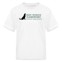 Load image into Gallery viewer, West Tatnuck Elementary KIDS T-Shirt 028 - white