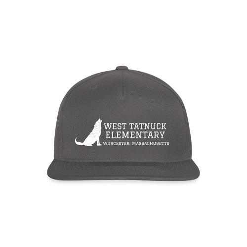 West Tatnuck Elementary Adult Baseball Cap 081 - dark grey