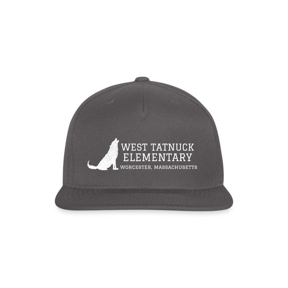 West Tatnuck Elementary Adult Baseball Cap 081 - dark grey