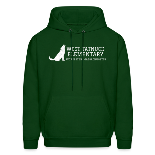 West Tatnuck Elementary Adult Hoodie 054 - forest green