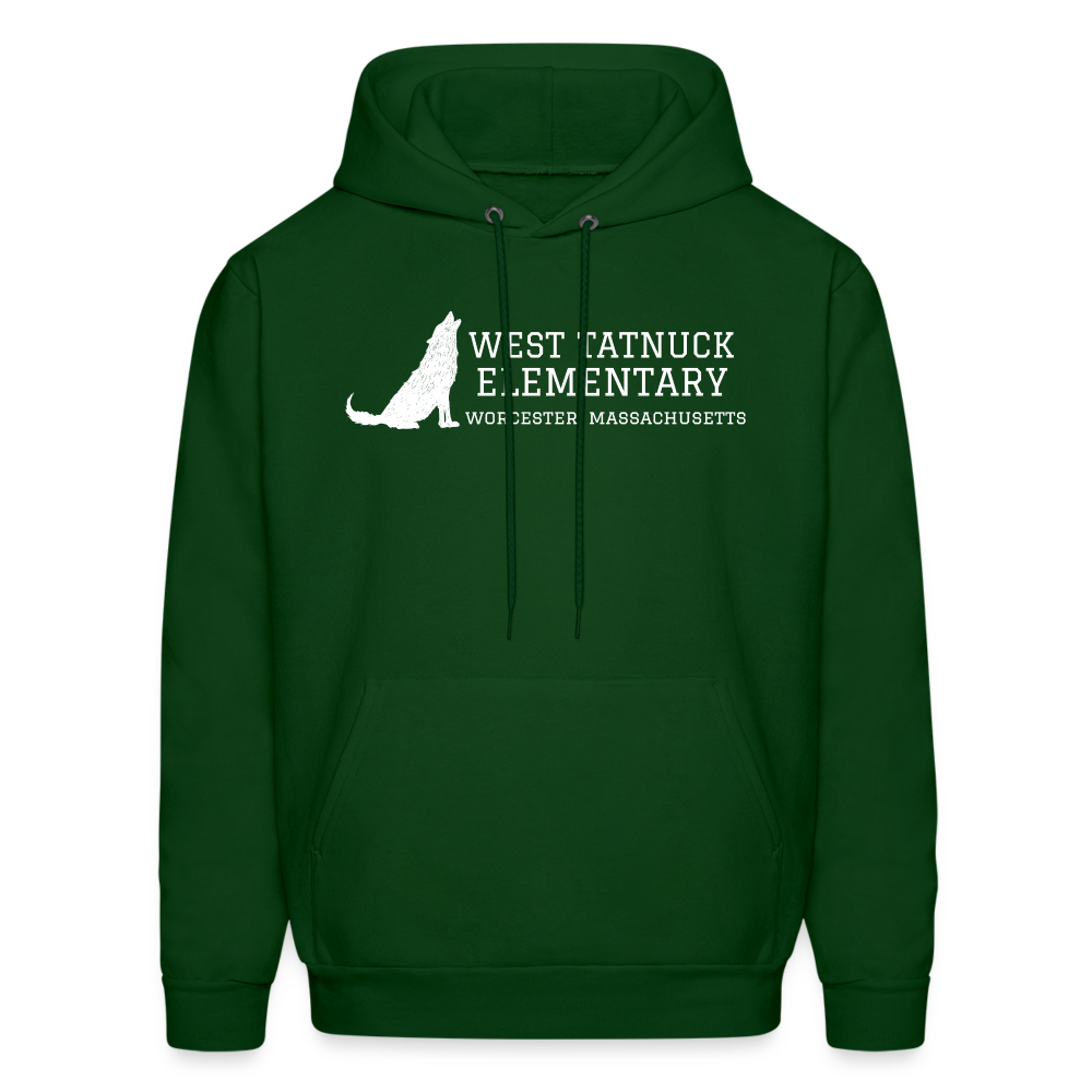 West Tatnuck Elementary Adult Hoodie 054 - forest green