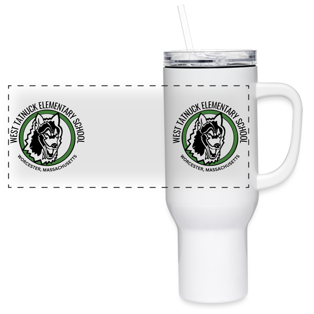 West Tatnuck Elementary 40 Oz Tumbler 074 - white