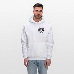 Baseball Mom 2 Customizable Hoodie White - white