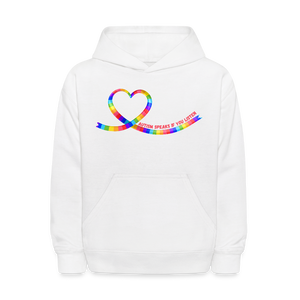 Autism Speaks KIDS Hoodie - White - white
