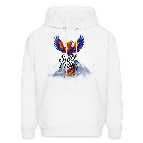 Still I Rise Hoodie White - white