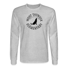 Load image into Gallery viewer, West Tatnuck Elementary Adult Long Sleeved T-Shirt - 014 - heather gray