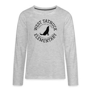 West Tatnuck Elementary KIDS Long Sleeve 038 - heather gray