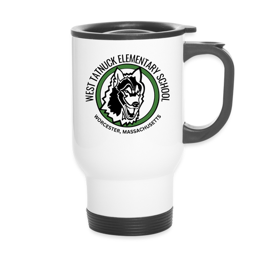 West Tatnuck Elementary Travel Mug 084 - white