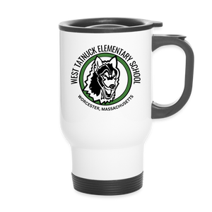 West Tatnuck Elementary Travel Mug 084 - white