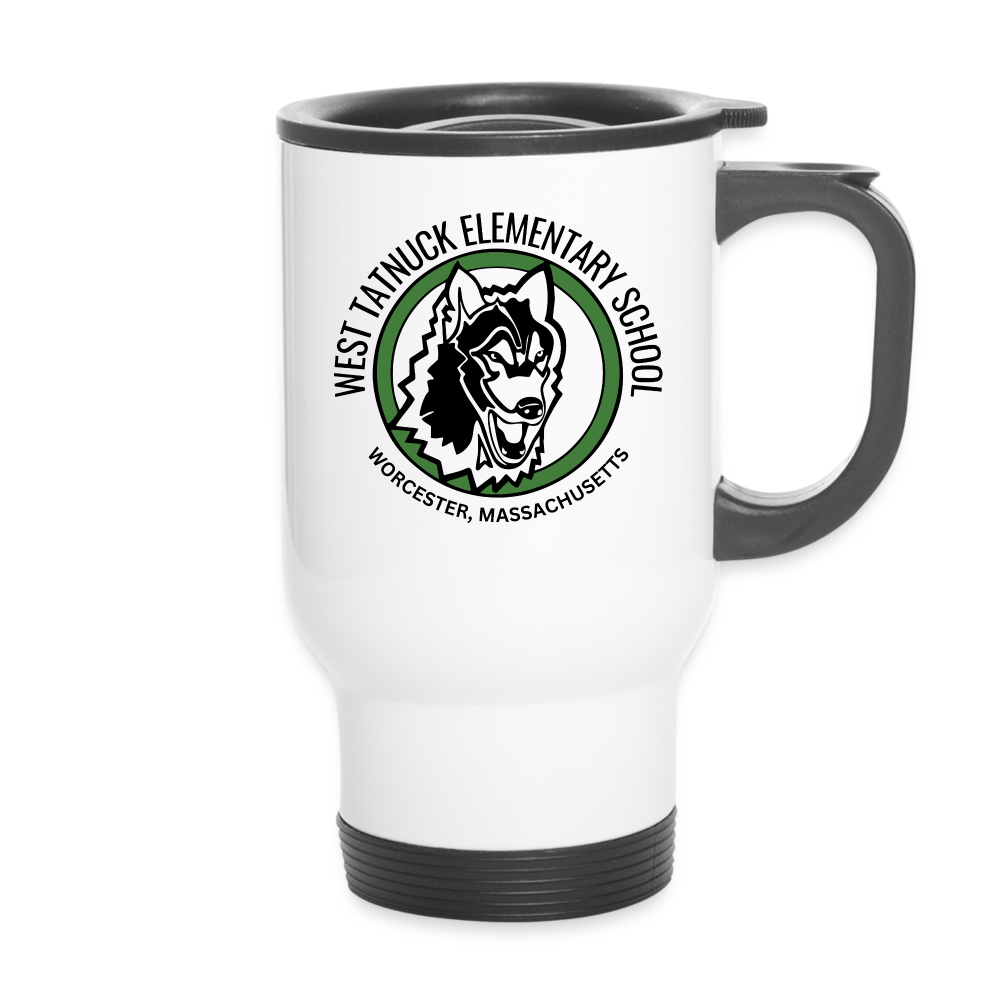 West Tatnuck Elementary Travel Mug 084 - white