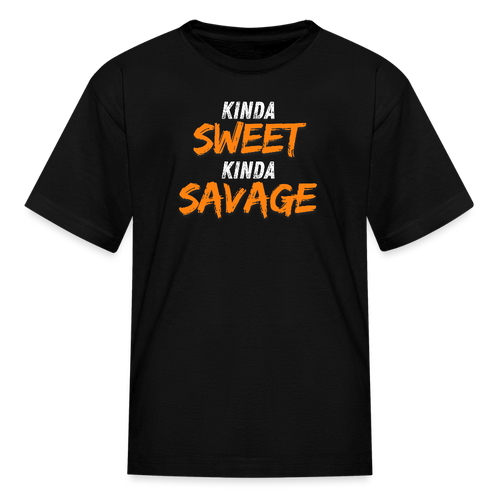 Kinda Sweet KIDS T-Shirt - Black - black
