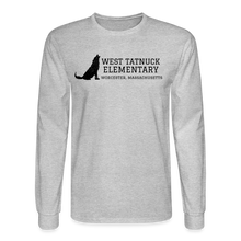 Load image into Gallery viewer, West Tatnuck Elementary Adult Long Sleeve 013 - heather gray